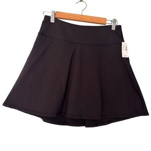 NWT‎ Maurices Black Activewear Skort Size Medium Workout Gym Tennis